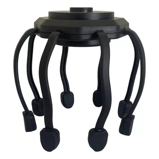 MASAJEADOR DE CABEZA ELÉCTRICO EN FORMA DE PULPO RECARGABLE